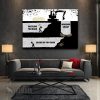 Work Smart Motivational Canvas Prints Wall Art Decor