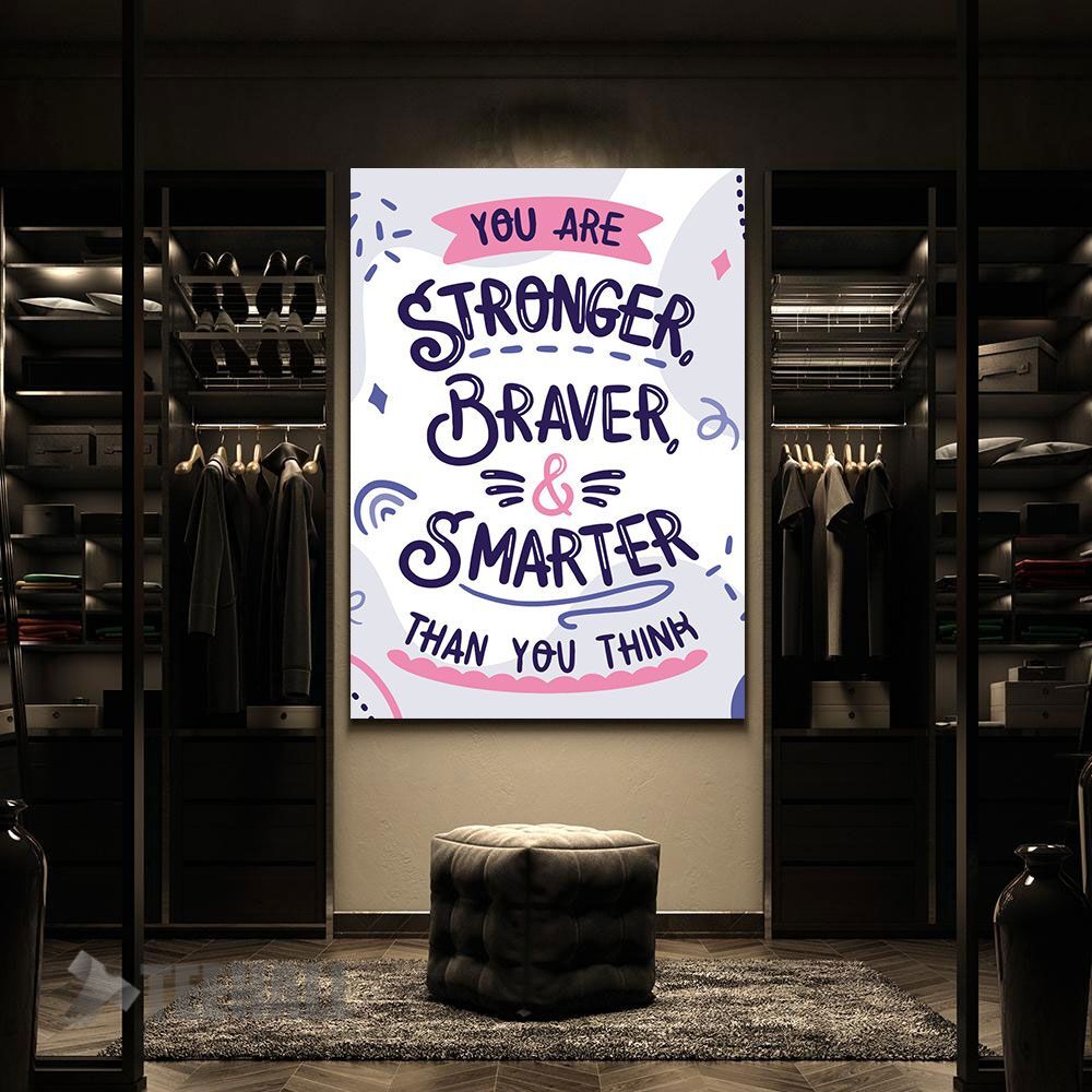 You-Are-Brave-Motivational-Canvas-Prints-Wall-Art-Decor-2 You Are Brave Motivational Canvas Prints Wall Art Decor 2