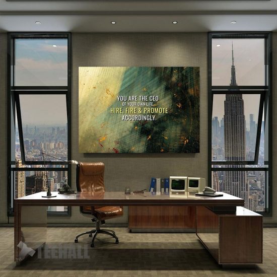 You Are The Ceo Motivational Canvas Prints Wall Art Decor 2