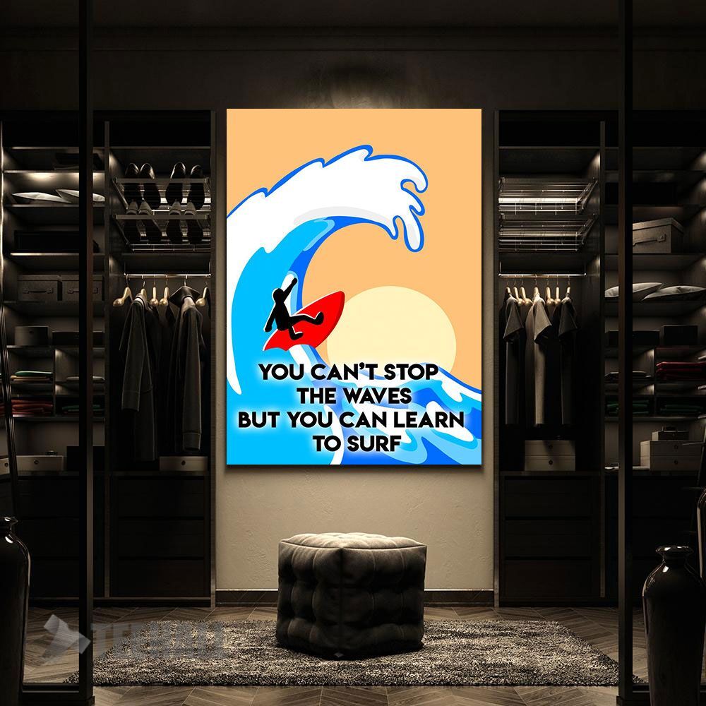 You-Can-Surf-Motivation-Canvas-Prints-Wall-Art-Decor-2 You Can Surf Motivation Canvas Prints Wall Art Decor 2