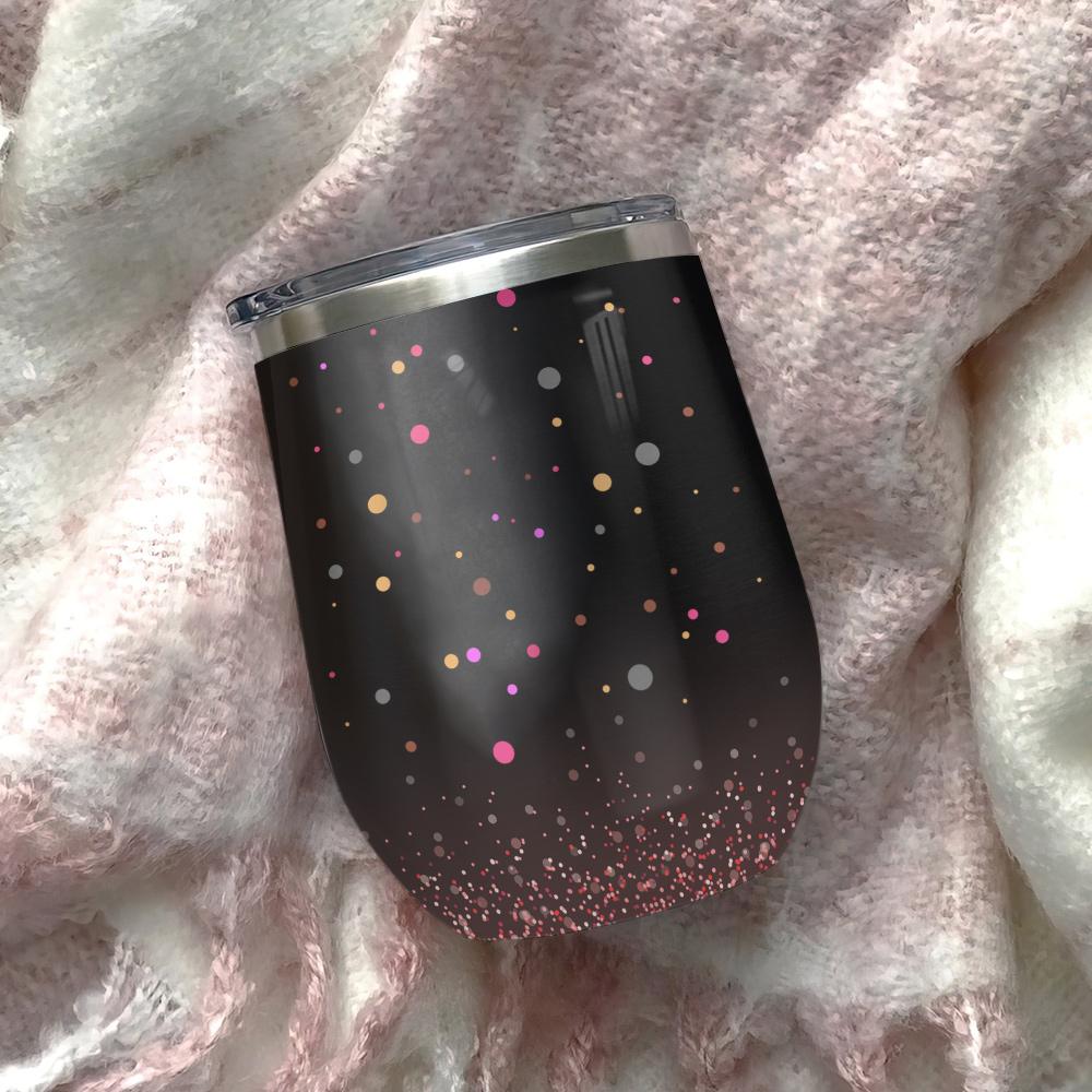 african american i am a black queen afro women wine tumbler black girl gift wine tumbler 7599