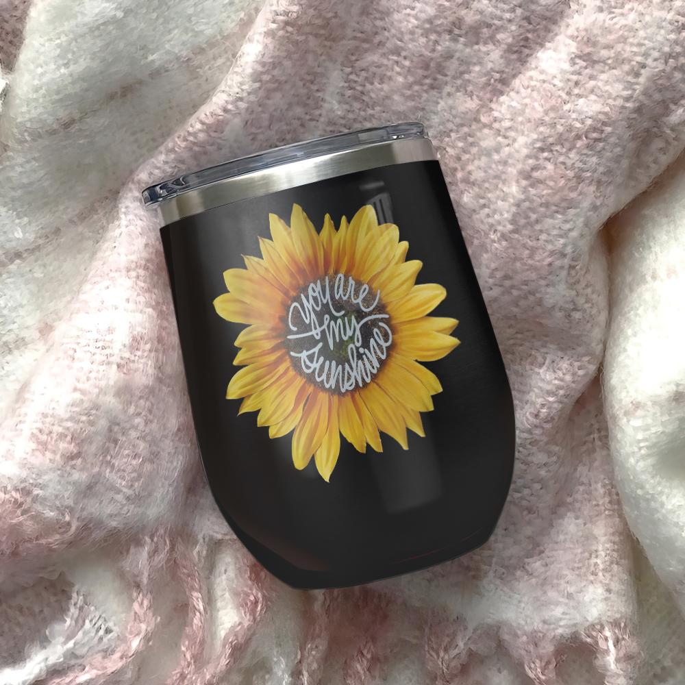mama bear sunflower i love you more than i can bear you are my sunshine bear mama wine tumbler mom gift wine tumbler 5256