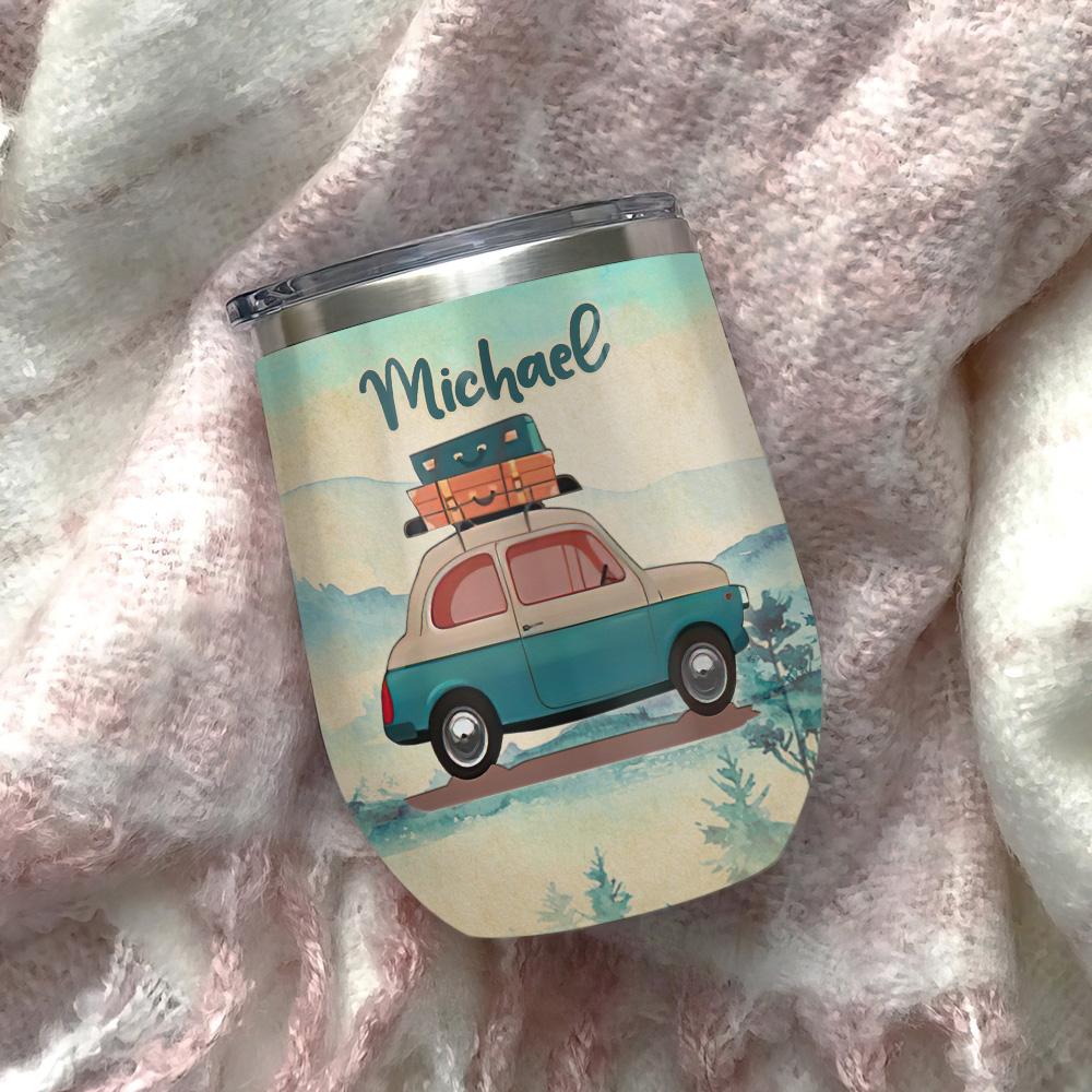 Personalized Camping Husband Wine Tumbler personalized camping husband wine tumbler 2882