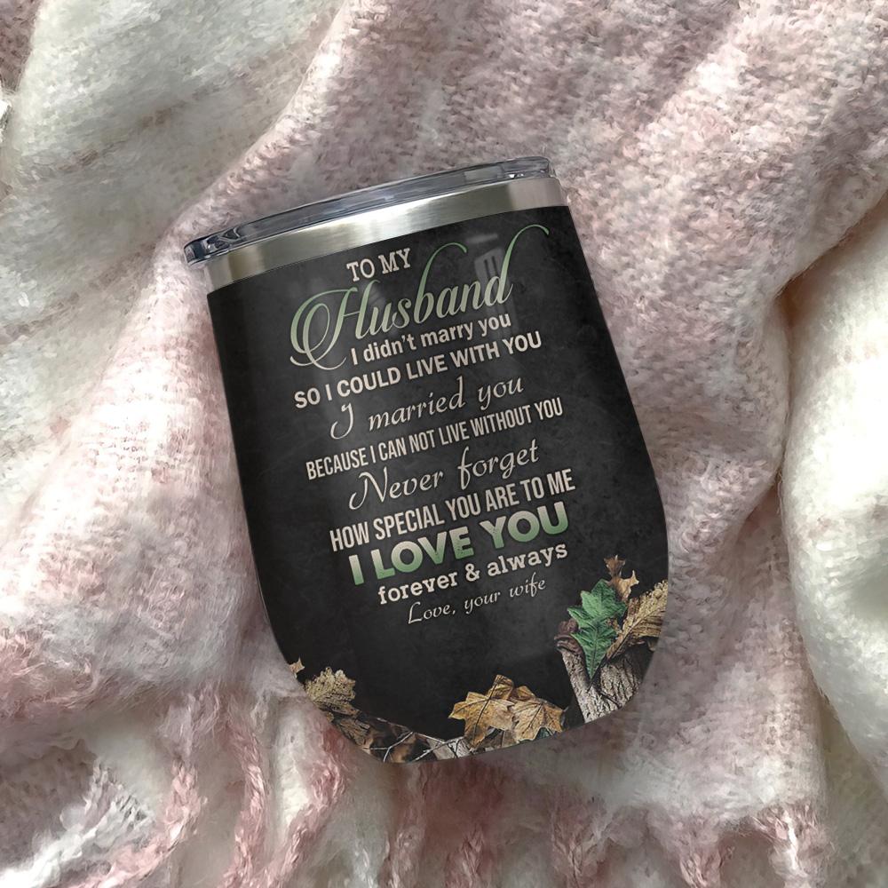 Personalized Deer Couple Best Buckin Husband Wine Tumbler personalized deer couple best buckin husband wine tumbler 3313