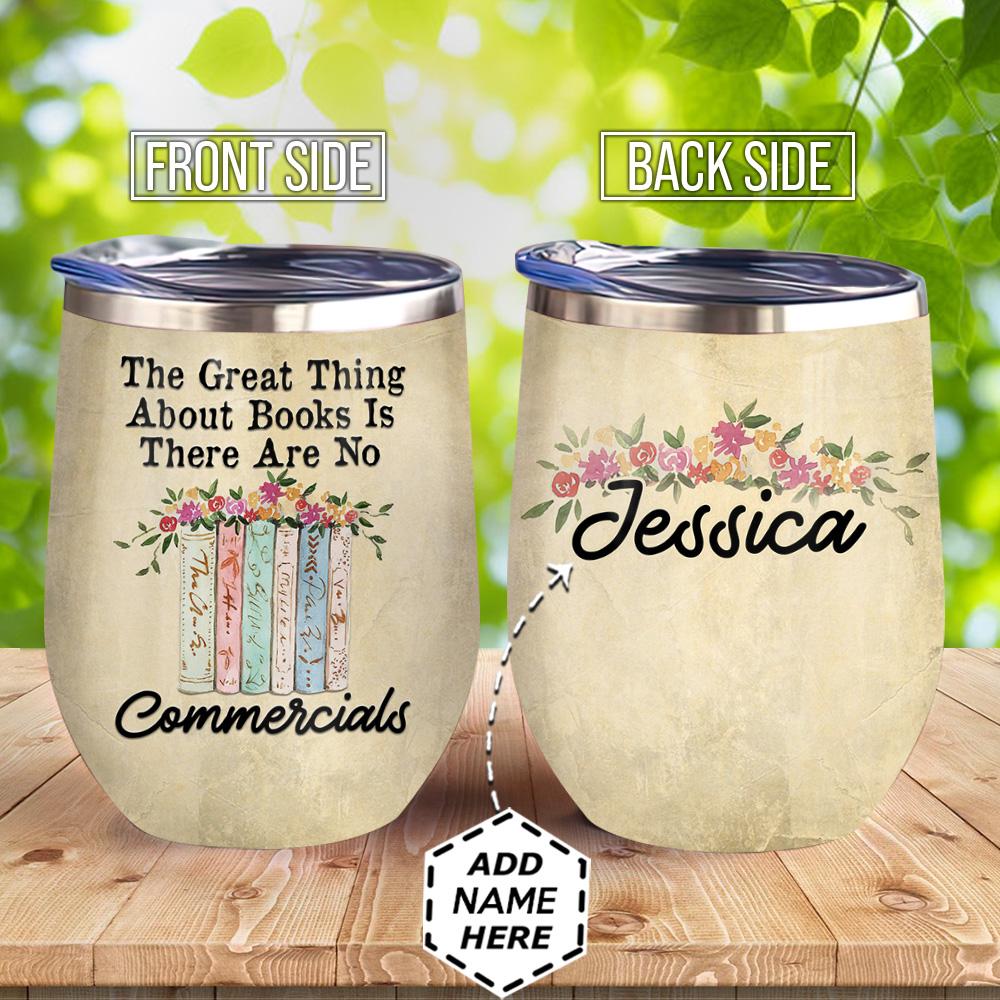 Personalized Reading Funny Quotes Wine Tumbler personalized reading funny quotes wine tumbler 6964