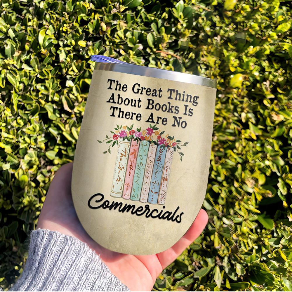 Personalized Reading Funny Quotes Wine Tumbler personalized reading funny quotes wine tumbler 7194