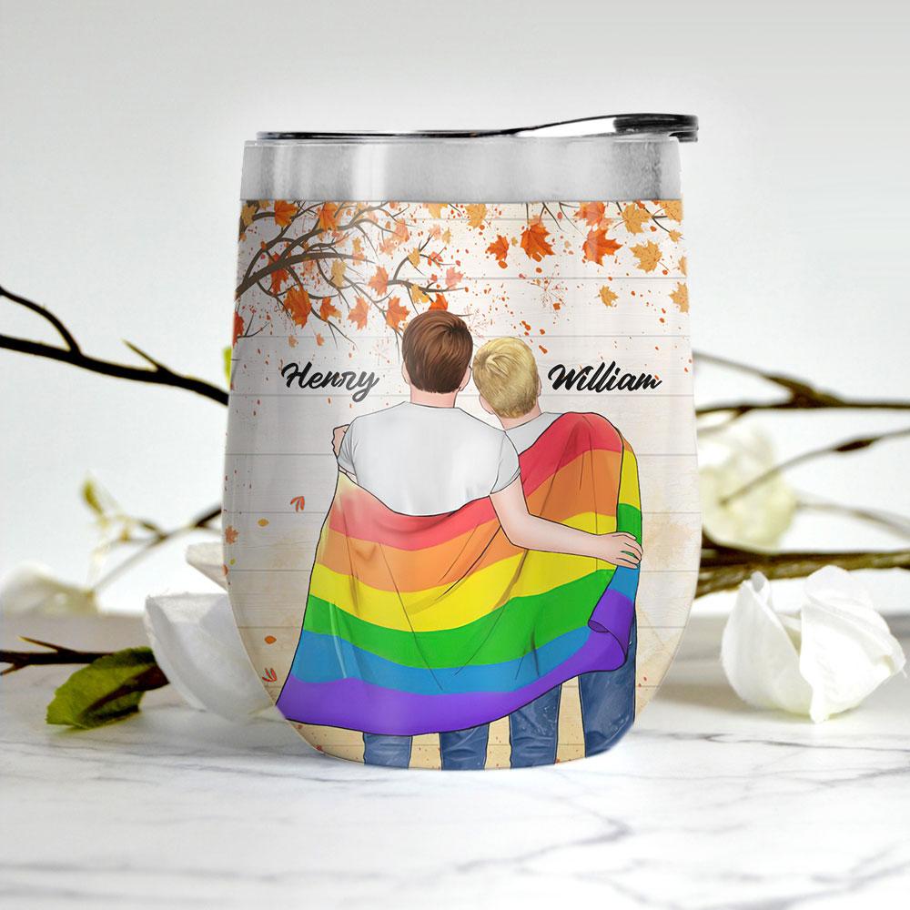 Personalized You Are My Person LGB Wine Tumbler personalized you are my person lgb wine tumbler 8388