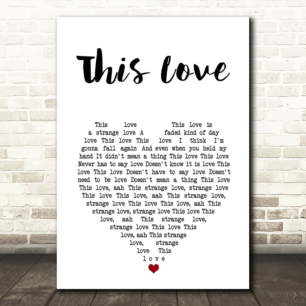 Sarah Brightman This Love White Heart Song Lyric Art Print sarah brightman this love white heart song lyric art print 3138