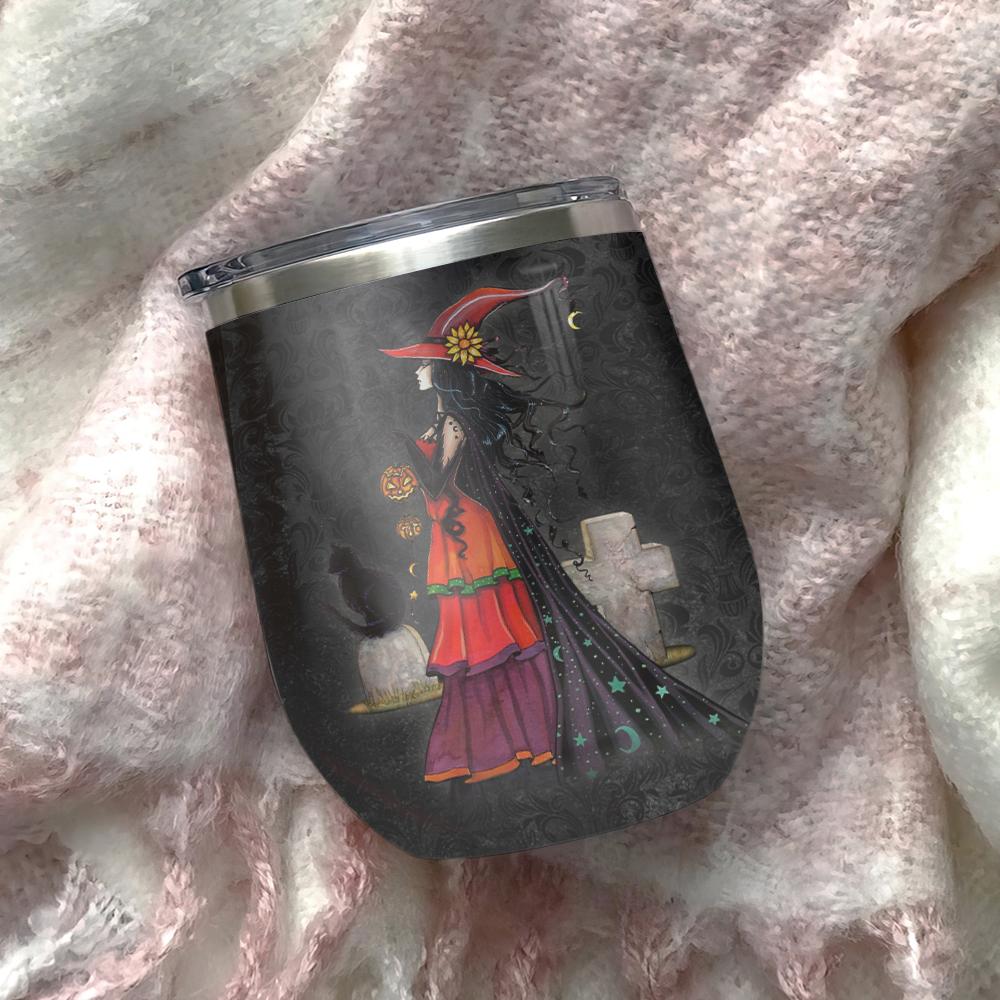 someday you have to put on the hat and remind them who they are dealing with wine tumbler 1255