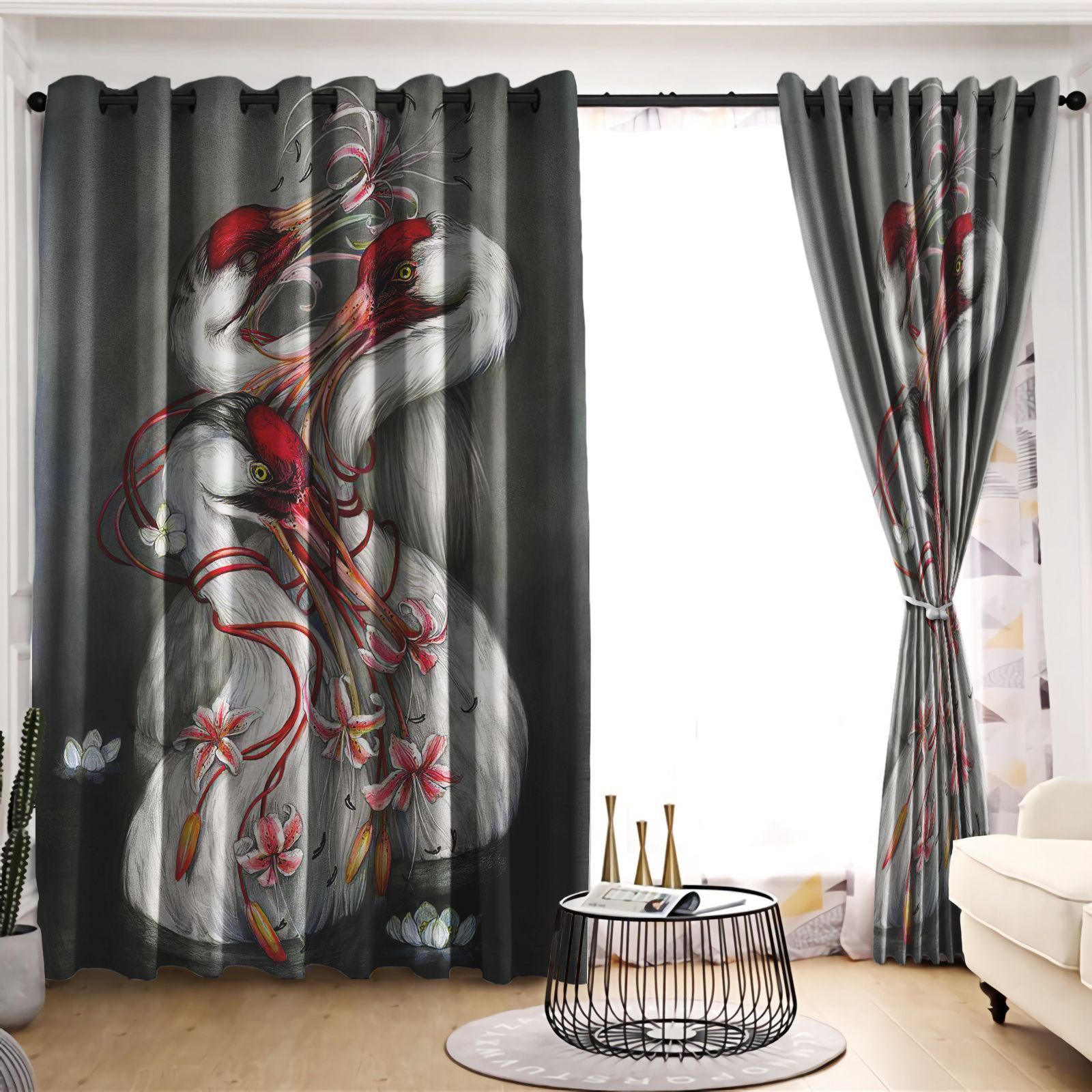 stork blackout thermal grommet window curtains aabra 4553