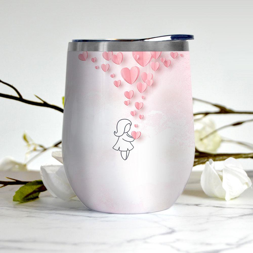 To The World You Are A Mom But To Our Family You Are The World Gift From Daughter And Son Present Idea For Mother Wine Tumbler to the world you are a mom but to our family you are the world gift from daughter and son present idea for mother wine tumbler 6877