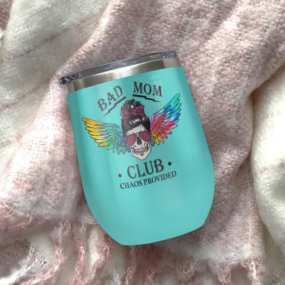 what is your superpower mom of boys bad mom club chaos provided mom wine tumbler mom gift wine tumbler 4401