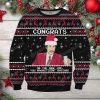 3D All Over Printed Anchorman Congrats Christmas Sweatshirt