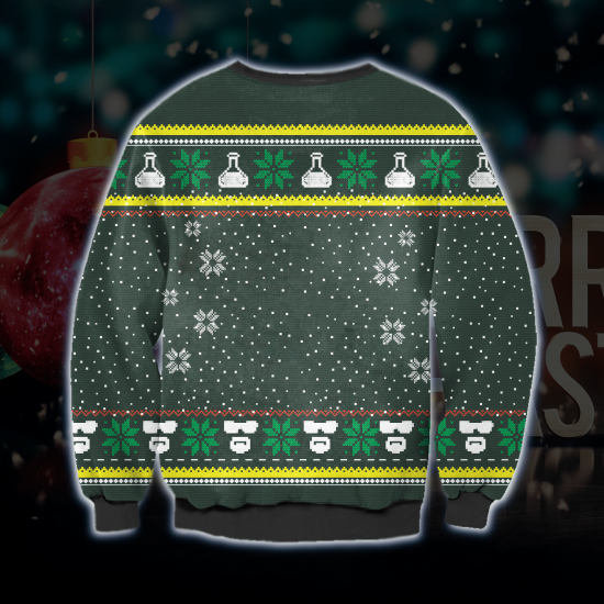3D All Over Printed Breaking Bad Ugly Christmas Sweatshirt 1