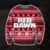 3D All Over Printed Red Dawn Christmas Sweatshirt