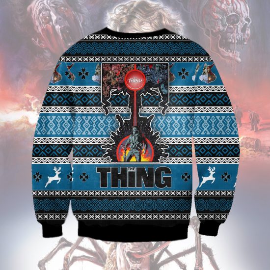 3D All Over Printed The Thing Ugly Sweatshirt 1