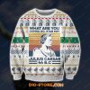 3D Print Knitting Pattern Julius Caesar Ugly Christmas Sweatshirt