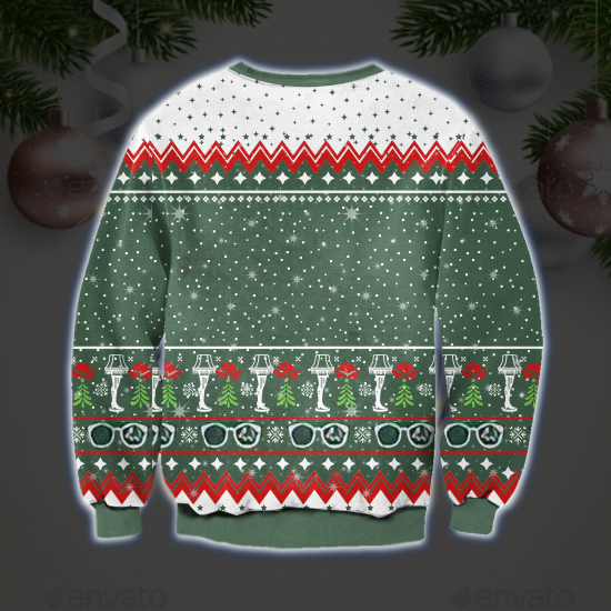A Christmas Story 3D All Over Printed Ugly Sweatshirt 1