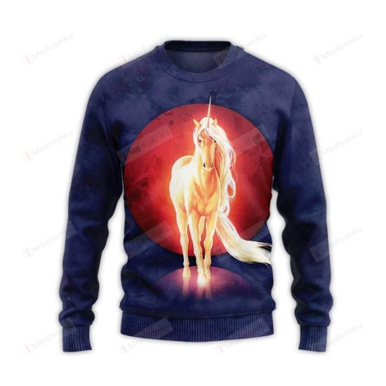 Angel Horse Ugly Christmas Sweater