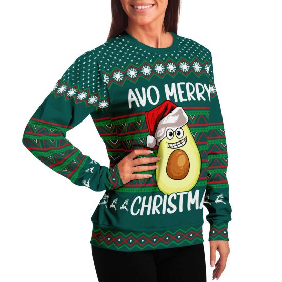Avo Merry Christmas Ugly Christmas Sweatshirt Colins Store 6