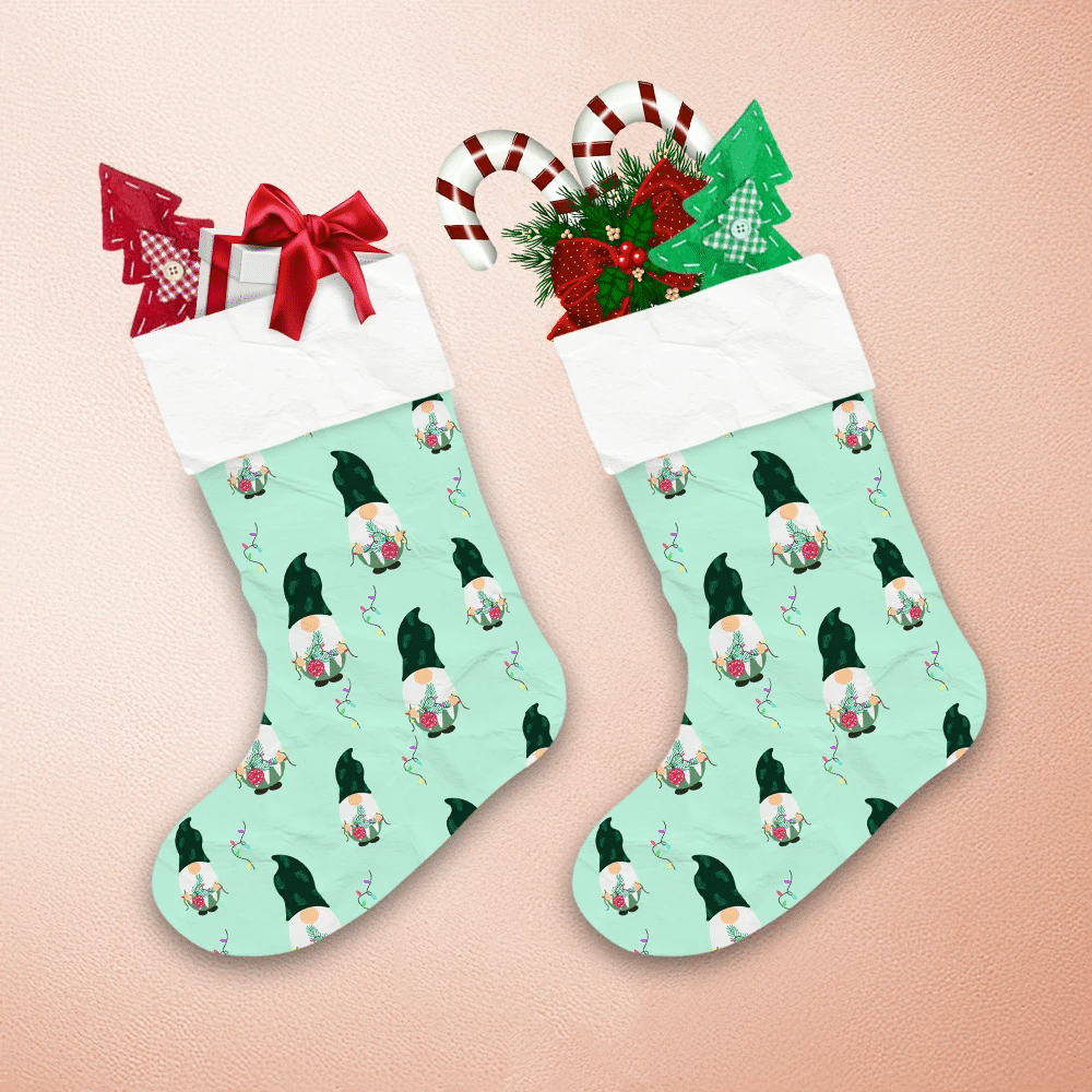 Baby-Gnomes-Decorate-For-Christmas-Day-With-Lights-And-Ornaments-Christmas-Stocking-1 Baby Gnomes Decorate For Christmas Day With Lights And Ornaments Christmas Stocking 1