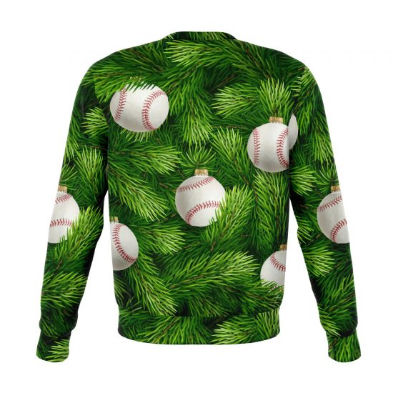 Baseball Tree Ugly Christmas Sweatshirt Colins Store 1