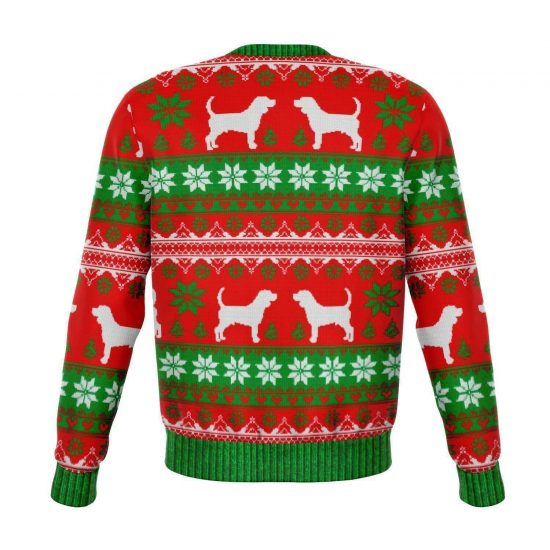 Beagle Bells Funny Christmas Fleece Lined Fashion Sweatshirt 1