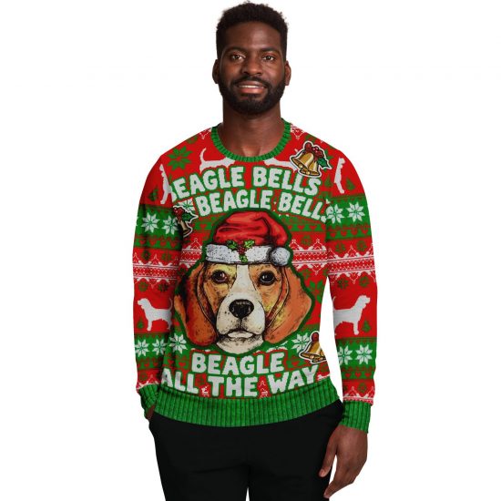 Beagle Bells Ugly Christmas Sweatshirt Colins Store 4