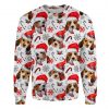 Beagle Xmas Decor Ugly Christmas Sweatshirt Animal Dog Cat Sweater Unisex