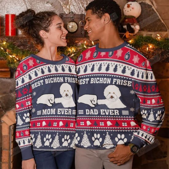 Best Bichon Frise Ugly Christmas Sweater