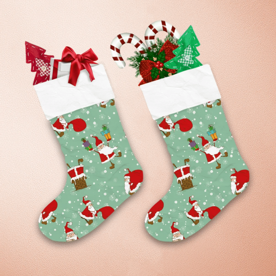 Best Memories Of Santa Claus On Christmas Holiday Christmas Stocking 1