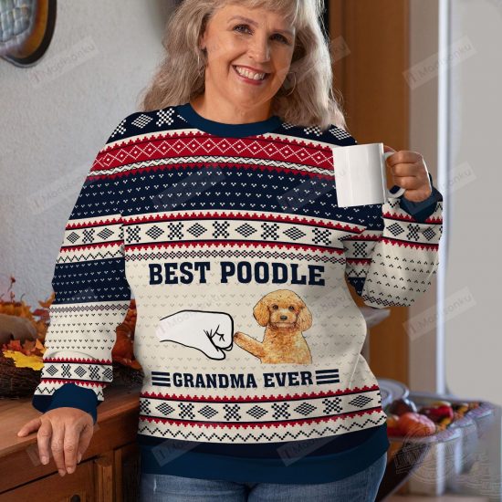Best Poodle  Ugly Christmas Sweater