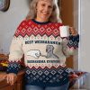 Best Weimaraner Grandma Ugly Christmas Sweater