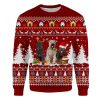Bouvier Des Flandres Ugly Christmas Sweatshirt Animal Dog Cat Sweater Unisex