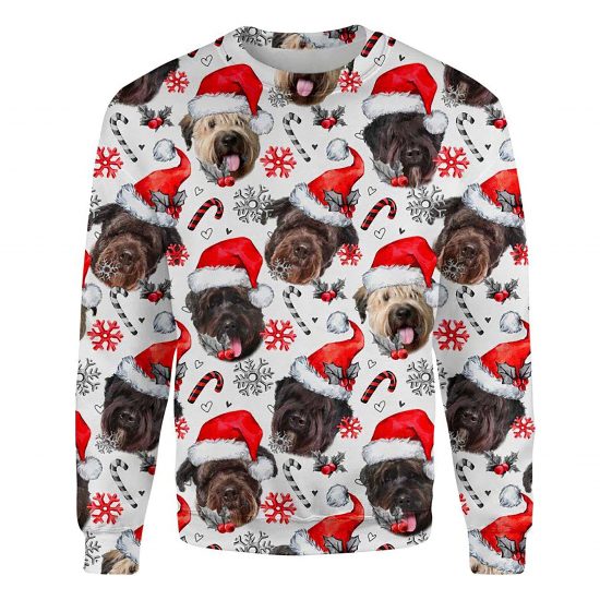 Bouvier Des Flandres Xmas Decor Ugly Christmas Sweatshirt Animal Dog Cat Sweater Unisex