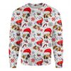 Braque Saint Germain Xmas Decor Ugly Christmas Sweatshirt Animal Dog Cat Sweater Unisex