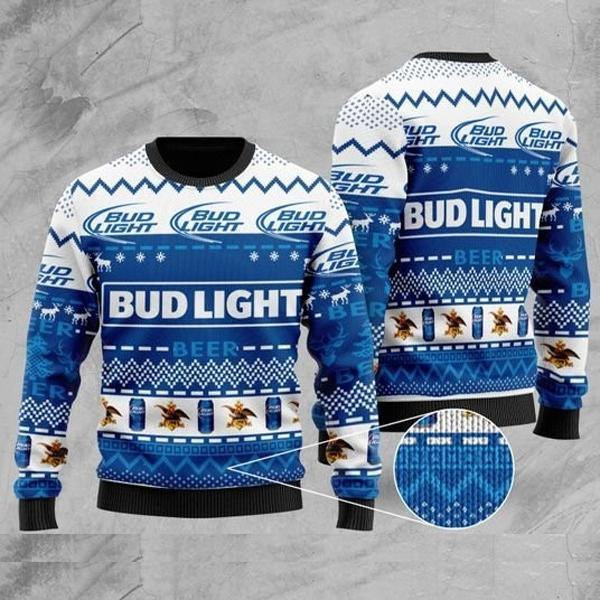 Bud-Light-Christmas-Sweatshirt Bud Light Christmas Sweatshirt