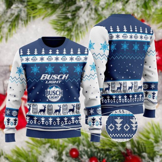 Busch Light Christmas Sweatshirt