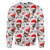Canadian Eskimo Dog Xmas Decor Ugly Christmas Sweatshirt Animal Dog Cat Sweater Unisex