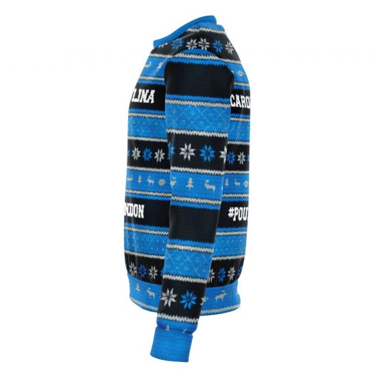 Carolina Poundon Football Fan 3D Ugly Christmas Fashion Sweatshirt 2