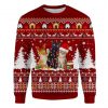 Cat Ugly Christmas Sweatshirt Animal Dog Cat Sweater Unisex