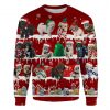 Chi Poo Snow Christmas Ugly Christmas Sweatshirt Animal Dog Cat Sweater Unisex