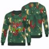 Christmas Atmosphere Unisex All Over Print Cotton Sweatshirt