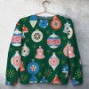 Christmas Atmosphere Unisex All Over Print Cotton Sweatshirt
