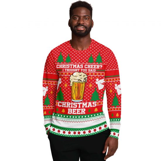 Christmas Beer Ugly Christmas Sweatshirt Colins Store 2