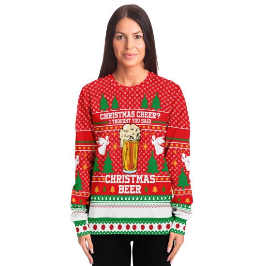 Christmas Beer Ugly Christmas Sweatshirt Colins Store 4