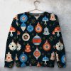 Christmas Decoration Unisex All Over Print Cotton Sweatshirt