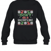 Christmas Don'T Be A Snowflake Funny Ugly Love Trump Sweatshirt