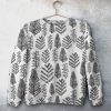Christmas Forest Pine Unisex All Over Print Cotton Sweatshirt