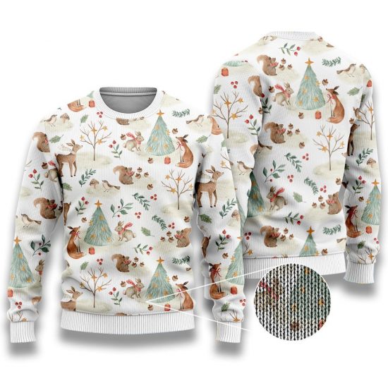 Christmas Forest Ugly Sweaters